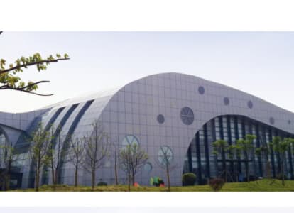信州区会议中心外景网架工程